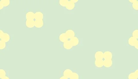 Little Florets in Seamless Pattern Stock Illustration