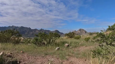 Little Florida Mountains as seen from the Thunder Egg Trail. Stock Footage 160985215