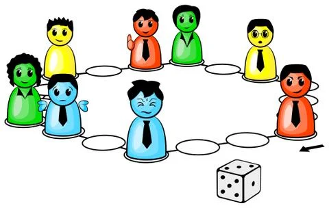 Little games Illustrazione stock