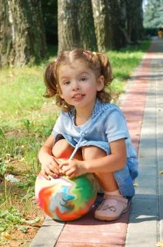 Little girl Foto stock