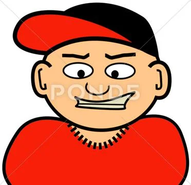 Little Homeboy Stock Illustration