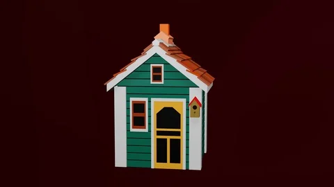 Little house Stock Footage 128808425
