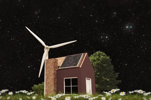 Little house Stock Illustration