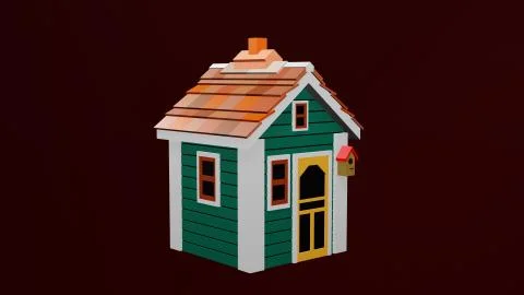 Little house Stock Illustration
