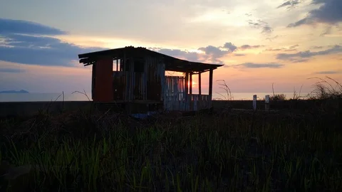 Little hut Stock Footage 105023077