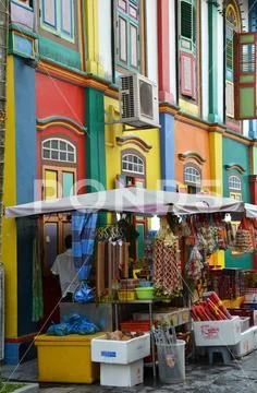 Little India, Singaporean Stock Photos