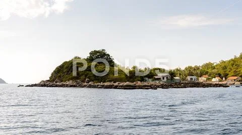 Little island of the South China Sea Stock Photos
