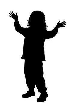 Little kid Stock Illustration