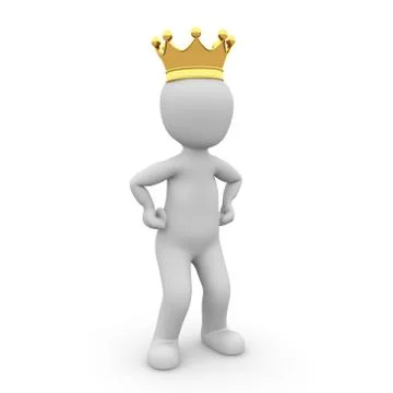 Little king Stock Illustration