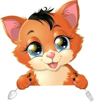 Little kitten Stock Illustration