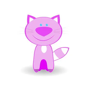 Little kitty 库存插图