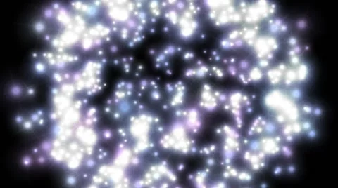 Little Lights Big Sphere Loop Stock Footage 42660359