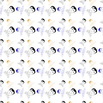 Little men Stock Illustration
