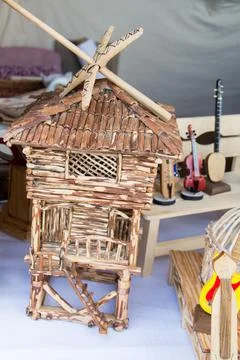 Little model of Example of outstanding Turkish Traditional architecture Foto stock
