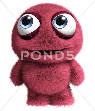 Little monster Stock Illustration