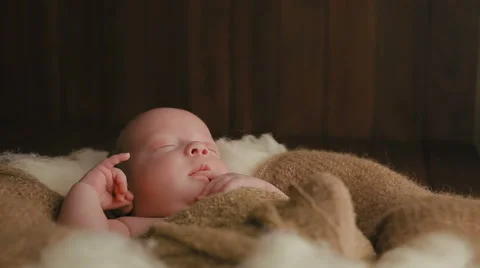 Little Newborn Baby Boy 動画素材 59162849