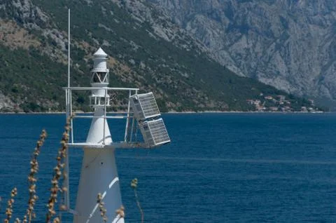 Little old lighthouse doesn't work anymore Stock Photos