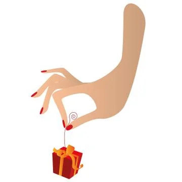 Little present Stock Illustration