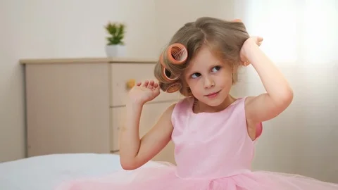 Little princess Stock Footage 91394715