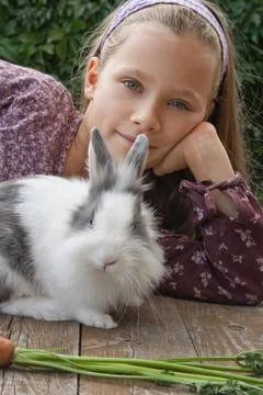 Little rabbit Stock Photos