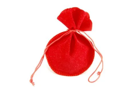 Little red bag Stock Photos