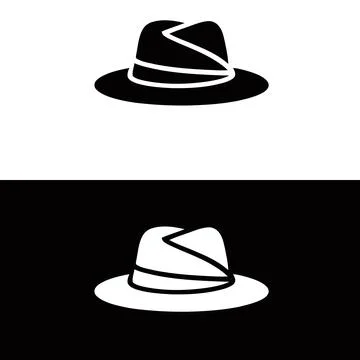 Little Red Cap Logo Template Illustrazione stock