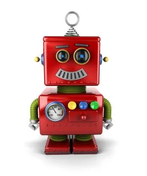 Little robot Ilustração Stock