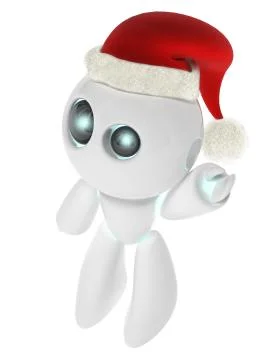 Little robot Stock Illustration