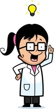 Little Scientist Stock Illustration