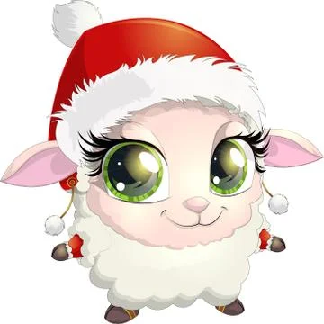 Little sheep Stock Illustration