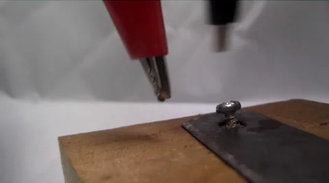 A little short electronic Stock Footage 56979054