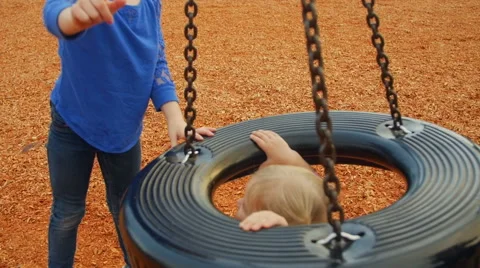 Little sister hides from camera Stock Footage 58636623