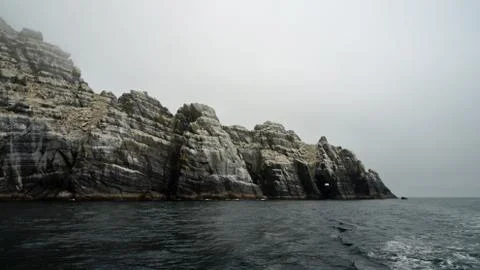 Little Skellig  Worlds second largest gannet colony Stock Photos