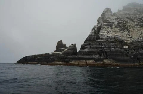 Little Skellig  Worlds second largest gannet colony Stock Photos