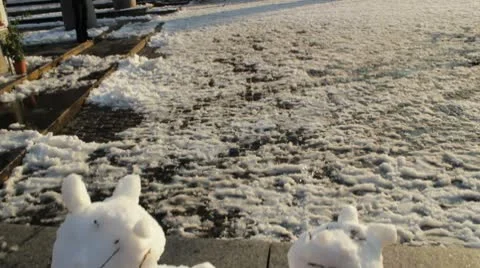 Little snowman Stock-Footage 10770344