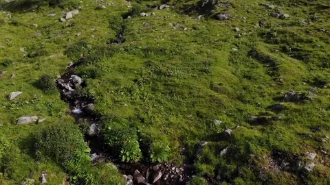 Little streams in the mountains Stock Footage 112332723
