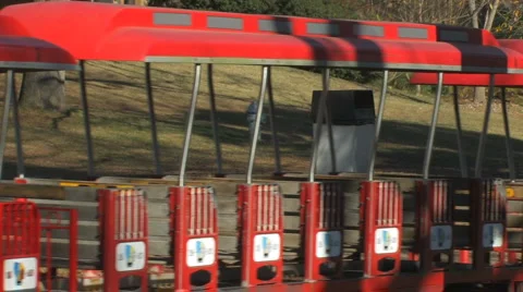 Little train Video stock 1073108