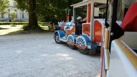 Little train turn left 動画素材 76275630