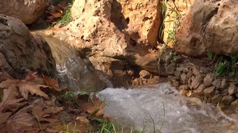 Little water fall Stock Footage 20502664