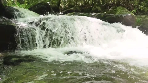 Little Waterfall Stock Footage 137867682
