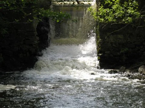 Little waterfall Stock Photos