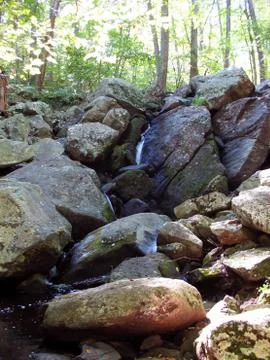 Little Waterfall Stock Photos