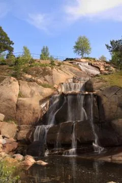 Little waterfall Stock Photos