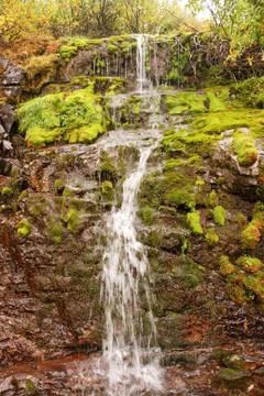 Little waterfall Stock Photos