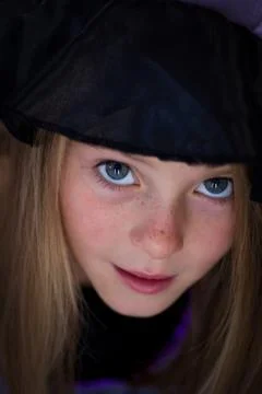 Little witch Stock Photos