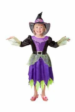 Little witch Stock Photos