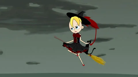 Little Witch Vixen Stock Footage 33745375
