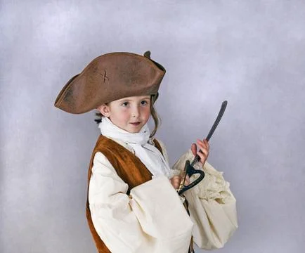 Littlest Pirate Stock Photos
