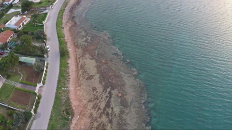 Littoral Settlement Stock Footage 61409870