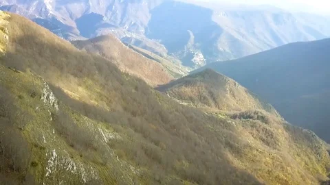 Livata mountain seen from a drone Stock Footage 100986718